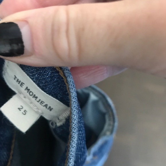 *SOLD*  Ladies Madewell mom jean - Picture 3 of 4